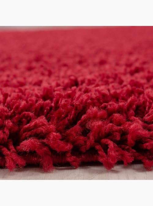 Tapis poils longs shaggy tissé motif uni UNI L - Kiabi