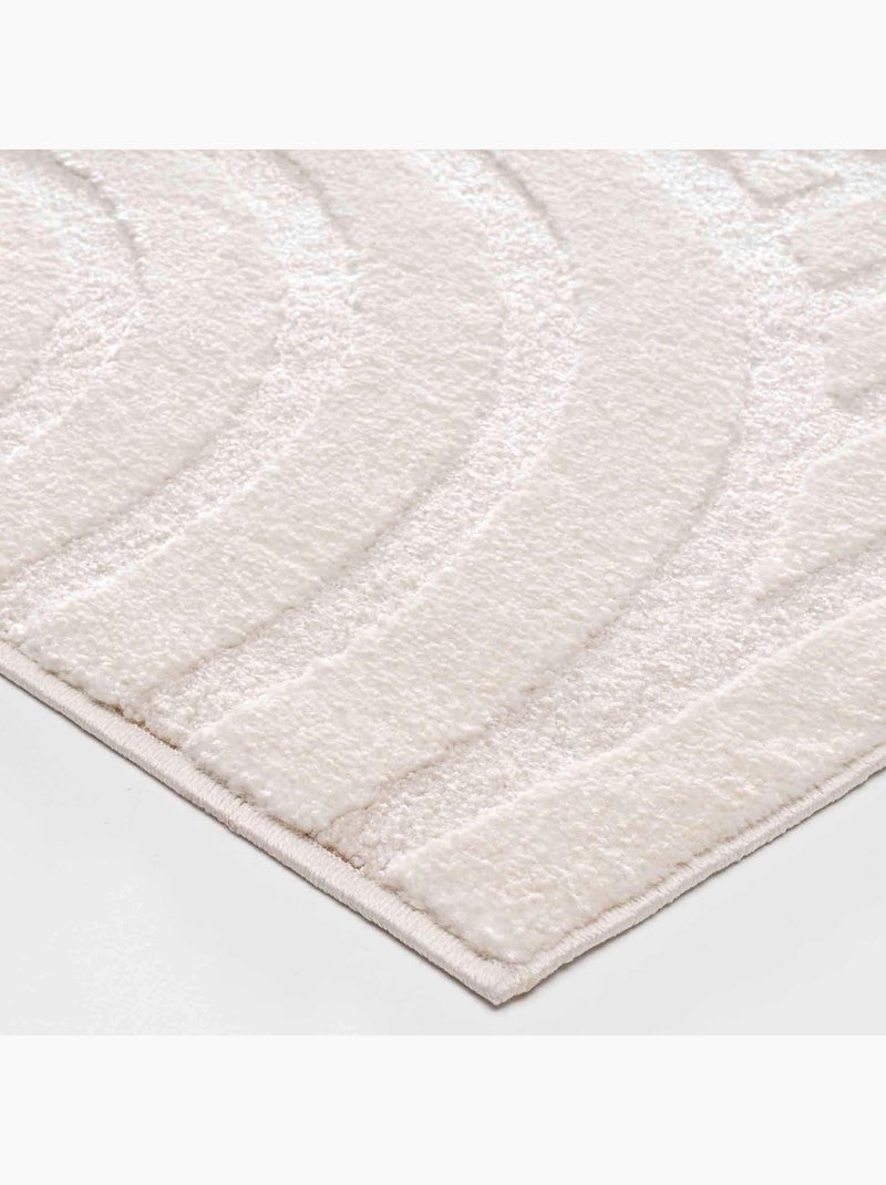 Tapis Polyester Maximus Douceur d'Intérieur Beige - Kiabi