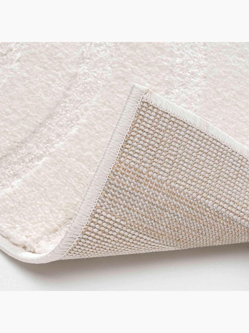 Tapis Polyester Maximus Douceur d'Intérieur Beige - Kiabi