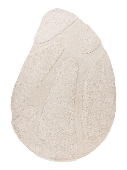 Tapis polyester recyclé effet 3D tufté Momo - Kiabi