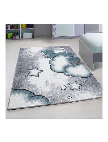 Tapis pour bébé rectangle à courtes mèches Comix