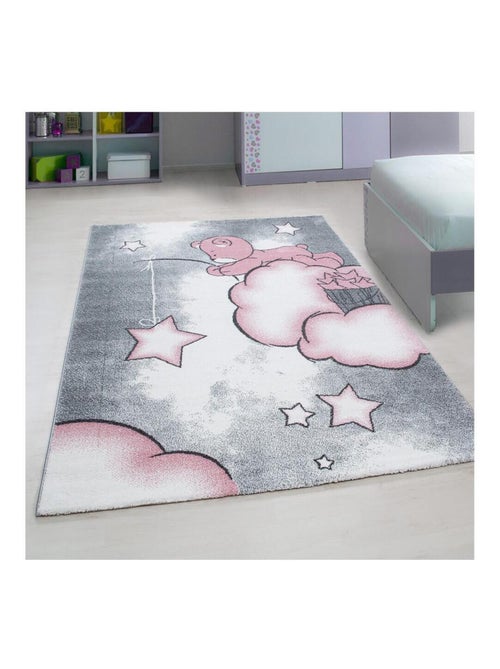 Tapis pour bébé rectangle à courtes mèches Comix - Kiabi