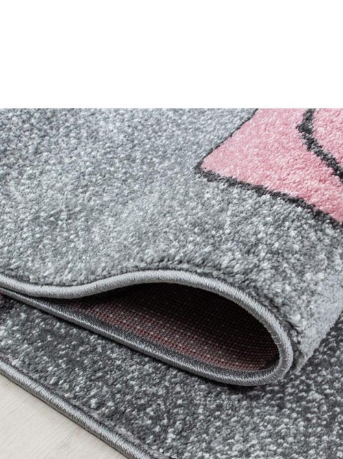 Tapis pour bébé rectangle à courtes mèches Comix - Kiabi