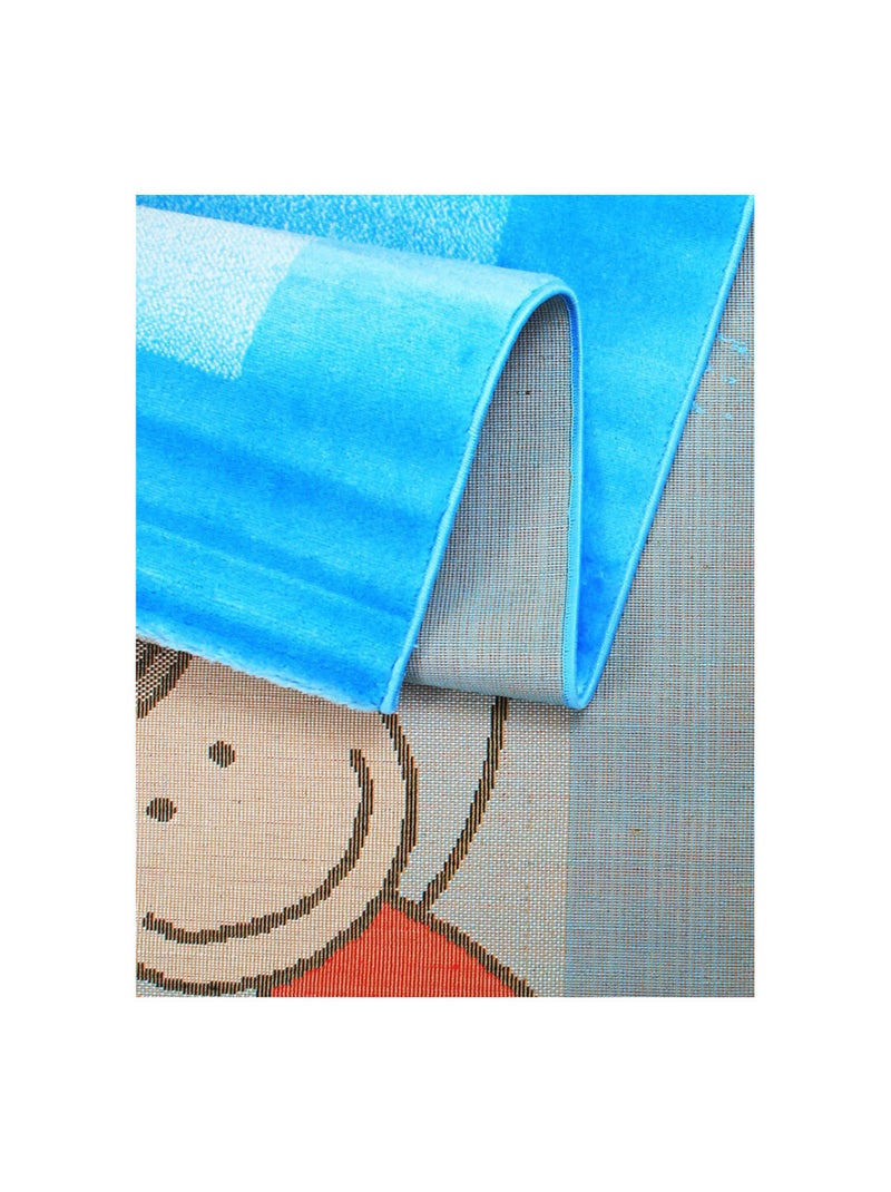 Tapis pour chambre de bébé Mila Bleu turquoise - Kiabi