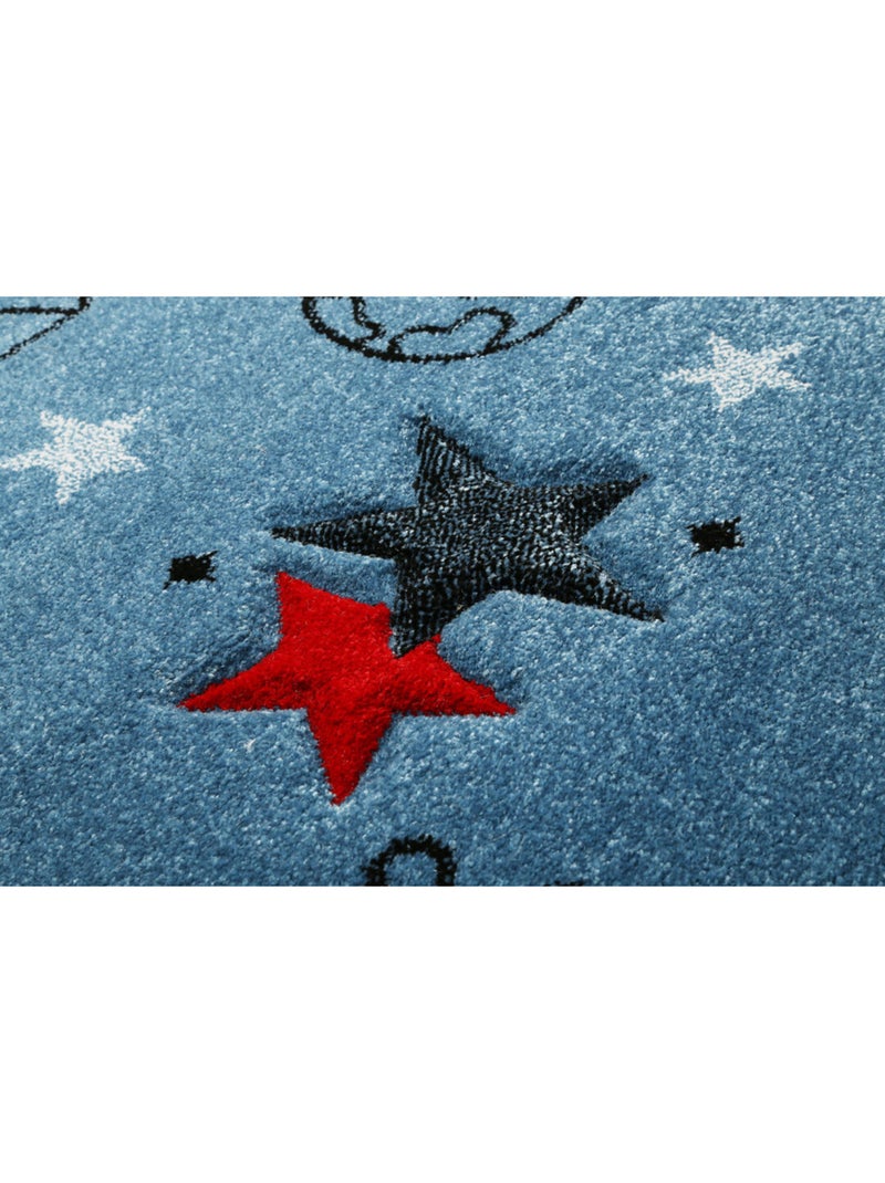 Tapis pour chambre enfant Yoda Esprit Home Bleu - Kiabi