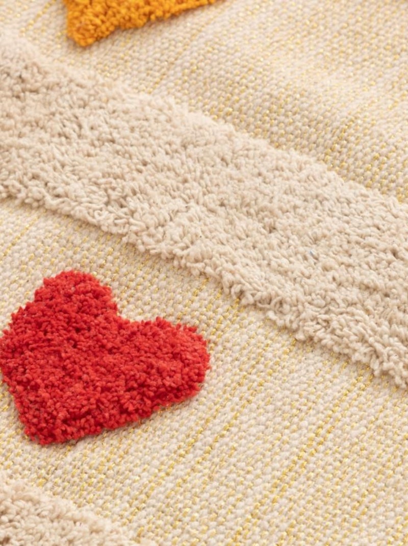 Tapis pour enfant 120x170cm coton Beige - Kiabi