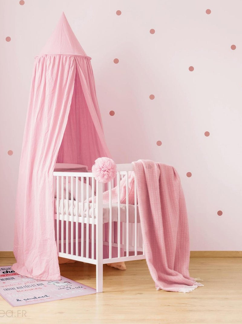 Tapis pour enfant KEHL règles de chambre rose Rose clair - Kiabi