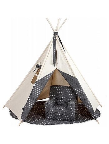 Tente tipi Alba blanc crème pour enfant - Sunny - N/A - Kiabi