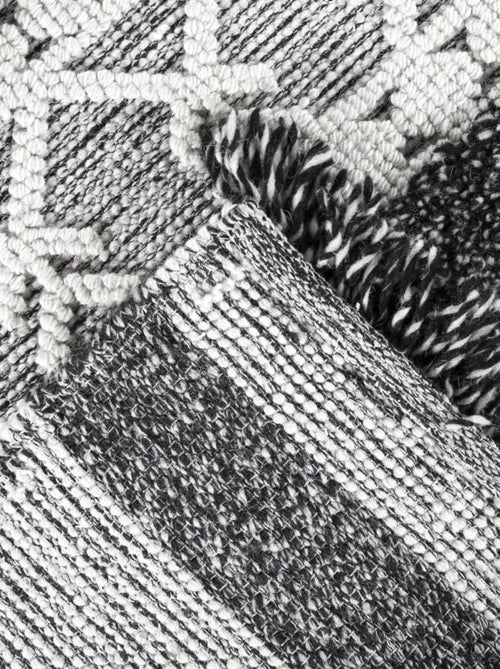 Tapis pour une chambre ou une entrée tissé en laine motif ethnique NOUKA - Kiabi