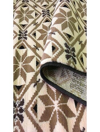 Tapis chambre tissé LYN49 CARODE