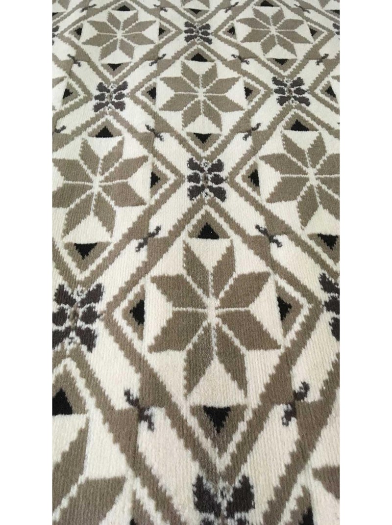 Tapis pour une chambre ou une entrée tissé LYN49 CARODE Beige - Kiabi