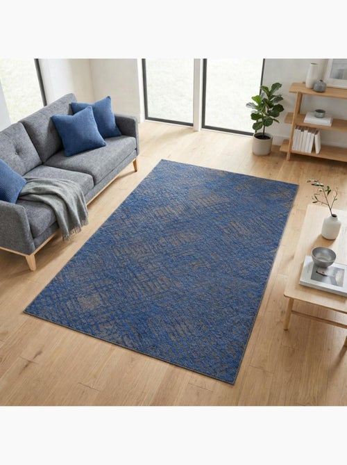 Tapis pour une chambre ou une entrée tissé motif faux uni TEREMINDE - Kiabi