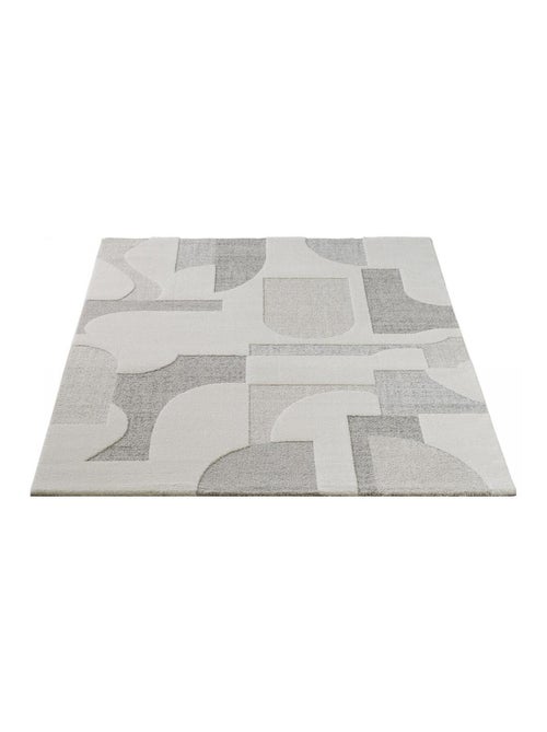 Tapis pour une chambre ou une entrée tissé motif simple LYN9 CERGEO - Kiabi