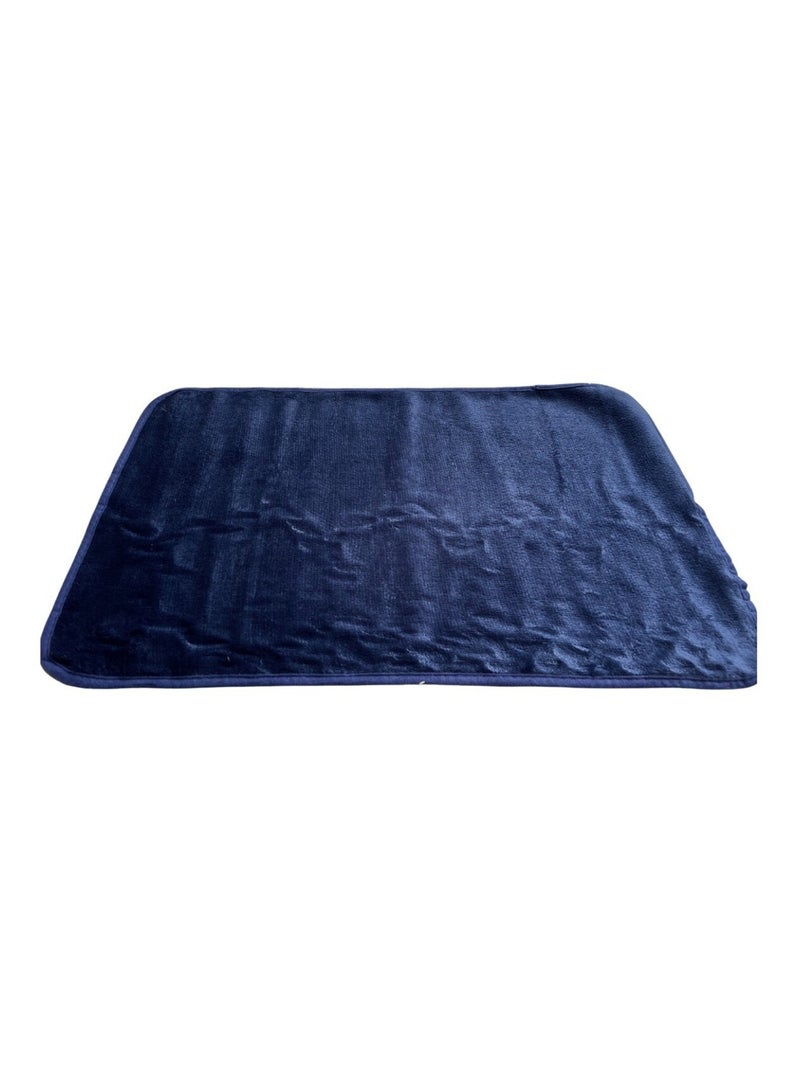 Tapis PROMO LINGE Bleu nuit - Kiabi