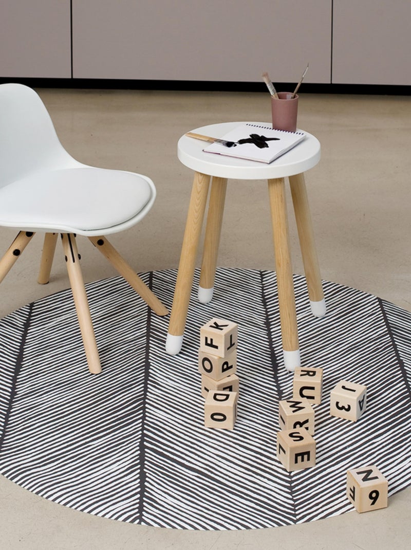 Tapis protège sol rond SAND ANCHOR Beige gris - Kiabi