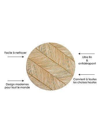 Tapis protège sol rond SAND ANCHOR