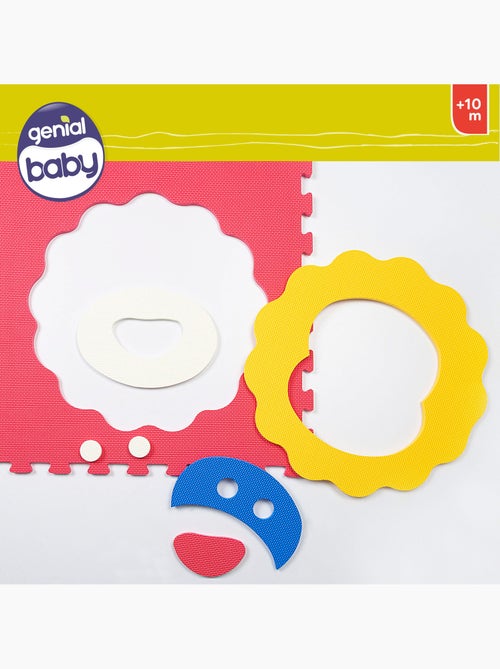 Tapis puzzle animalier 4 pièces caoutchouc mousse c'baby - Kiabi