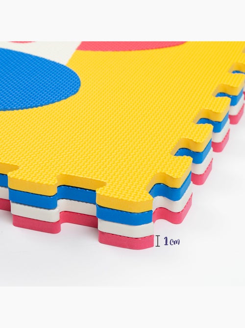 Tapis puzzle animalier 4 pièces caoutchouc mousse c'baby - Kiabi