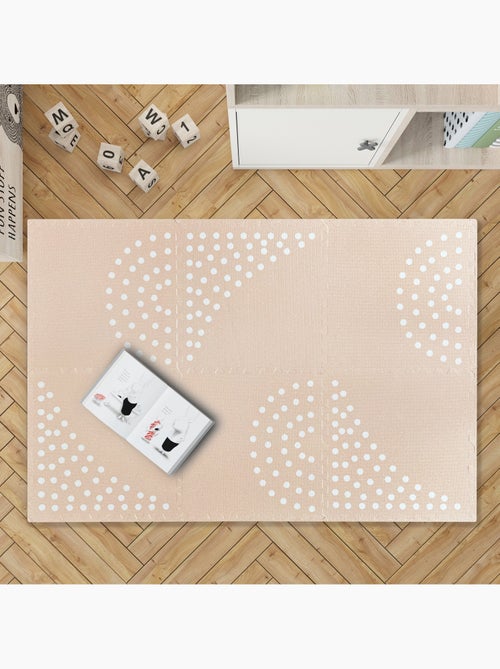 Tapis puzzle éducatif motif de points 6 pièces - Kiabi Tapis puzzle éducatif motif de points 6 pièces - Kiabi
