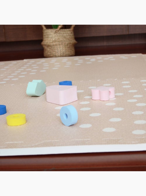 Tapis puzzle éducatif motif de points 6 pièces - Kiabi Tapis puzzle éducatif motif de points 6 pièces - Kiabi