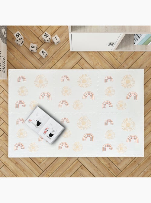 Tapis puzzle éducatif motif de points 6 pièces - Kiabi