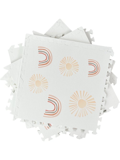 Tapis puzzle éducatif motif de points 6 pièces - Kiabi