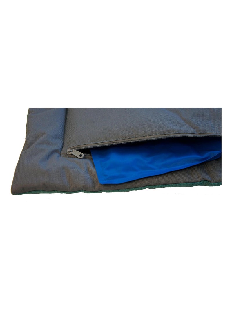 Tapis rafraîchissant déhoussable (gel à l'intérieur) Bleu - Kiabi