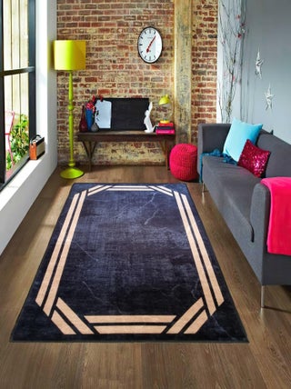 Tapis REBELLE, Noir