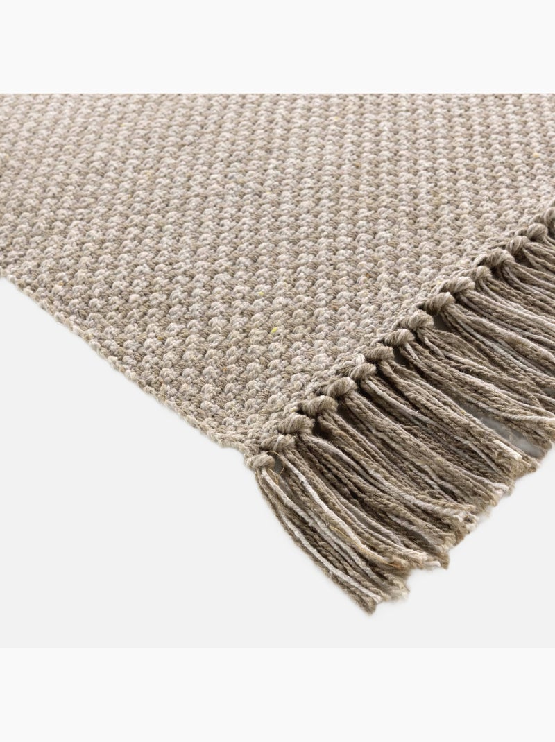 Tapis rectangle " - Effet naturel" Marron clair - Kiabi
