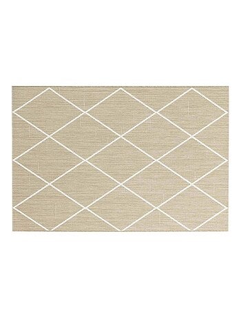 Tapis rectangle 120x170 cm tissé plat Damira