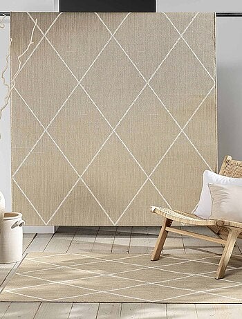 Tapis rectangle 120x170 cm tissé plat Damira