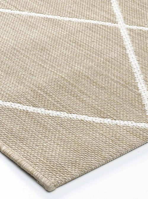 Tapis rectangle 120x170 cm tissé plat Damira - Kiabi