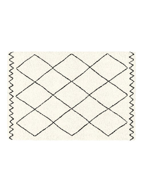 Tapis rectangle 160x230cm Beige - Kiabi