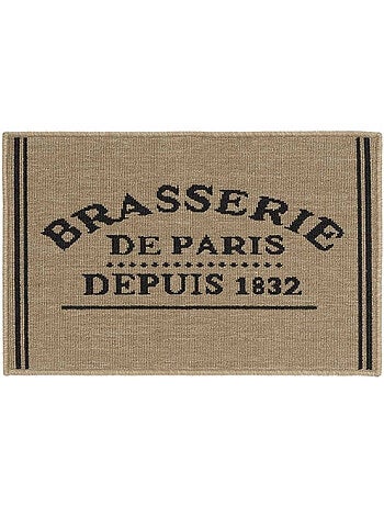 Tapis rectangle 50 x 80 cm bouclette troquet Sans