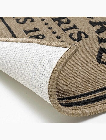 Tapis rectangle 50 x 80 cm bouclette troquet Sans