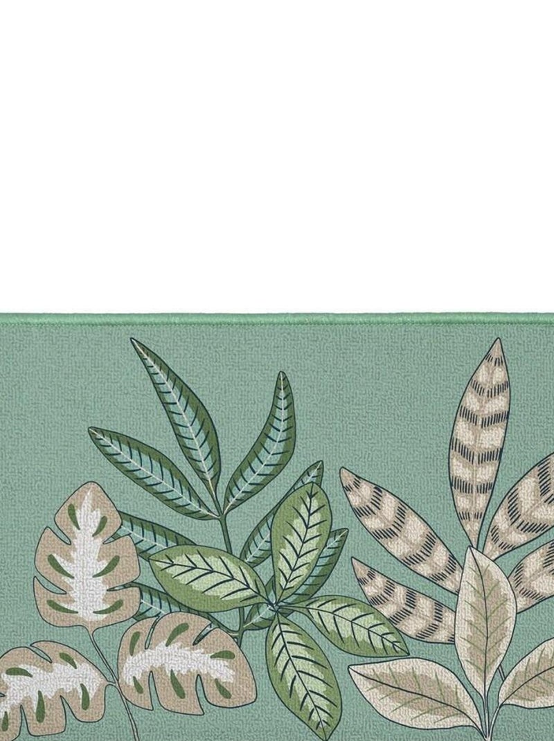 Tapis rectangle 50x80 cm Beautaline Vert - Kiabi