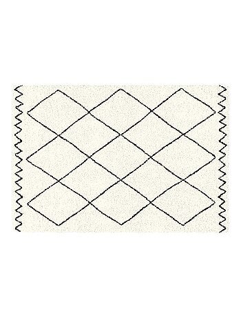 Tapis rectangle 60x110 cm Saoura beige