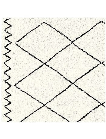 Tapis rectangle 60x110 cm Saoura beige