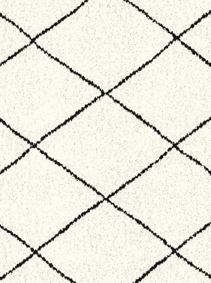 Tapis rectangle 60x110 cm Saoura beige Beige - Kiabi