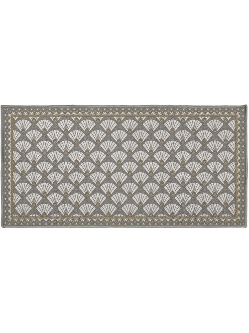 tapis rectangle antidérapant 57 x 115 cm imprime Art deco chic - Kiabi tapis rectangle antidérapant 57 x 115 cm imprime Art deco chic - Kiabi
