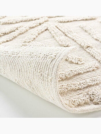 Tapis rectangle coton/polyester tufte Athena