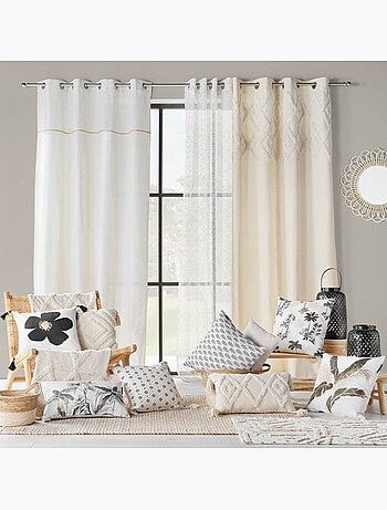 Tapis rectangle coton/polyester tufte Athena