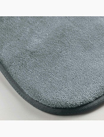 Tapis Rectangle – Flanelle Unie Ultra Douce – Finition Biais