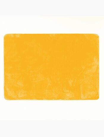 Tapis Rectangle – Flanelle Unie Ultra Douce – Finition Biais