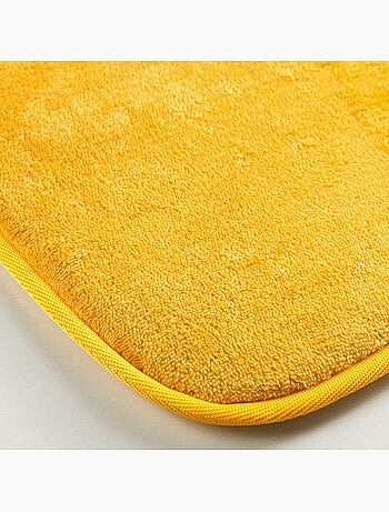 Tapis Rectangle – Flanelle Unie Ultra Douce – Finition Biais