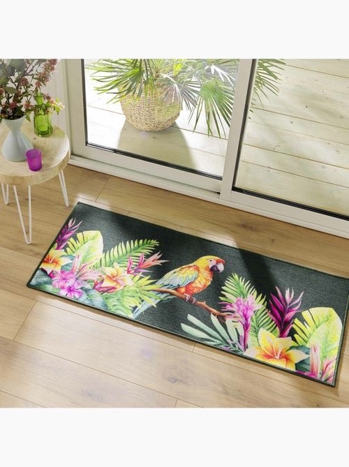 Tapis rectangle imprime digital Noumea - Kiabi Tapis rectangle imprime digital Noumea - Kiabi