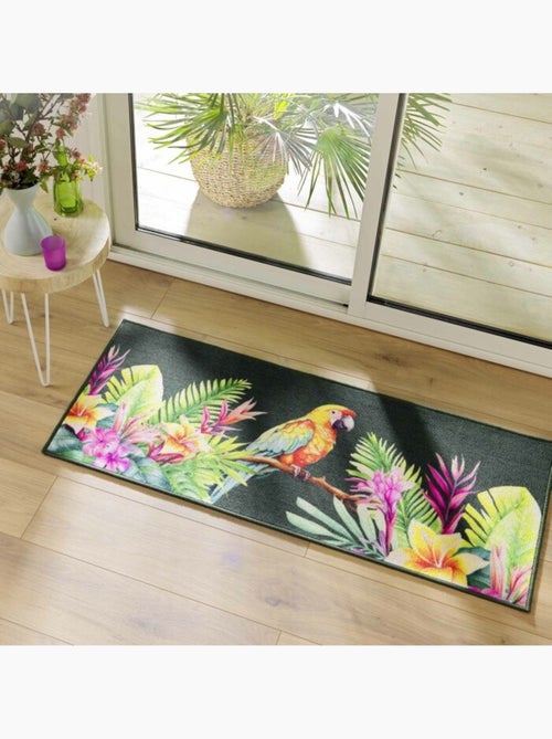 Tapis rectangle imprime digital Noumea - Kiabi Tapis rectangle imprime digital Noumea - Kiabi