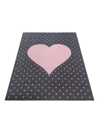 Tapis rectangle pour enfant doux Coeur
