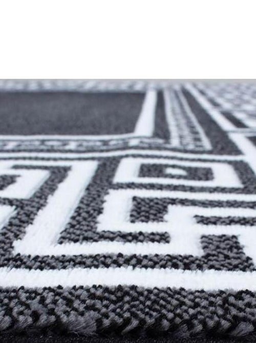 Tapis rectangle pour salon baroque à mèches courtes Stessy - Kiabi