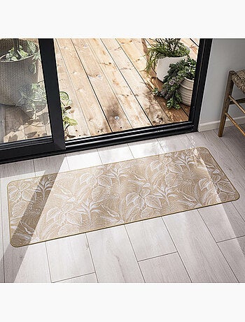 Tapis rectangle tisse imprime stylis
